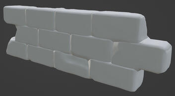 modular stone wall