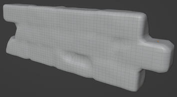 modular stone wall topo